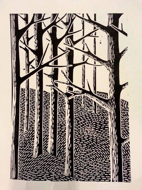 Linogravure: Examples of Achievements.