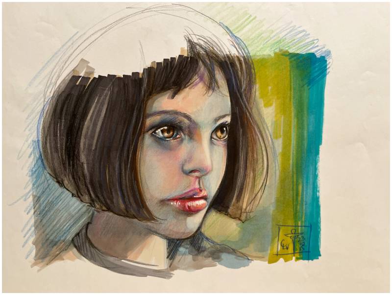 My drawings and paintings: a passion for the face