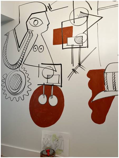 Custom Wall Murals – Painting & Ceramic Creations