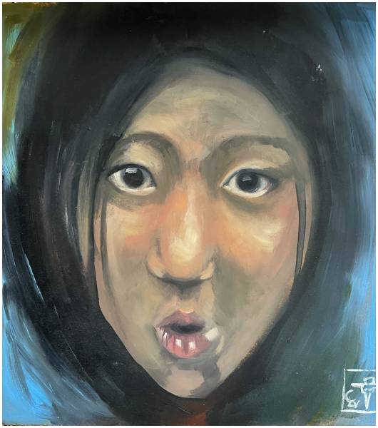 My drawings and paintings: a passion for the face