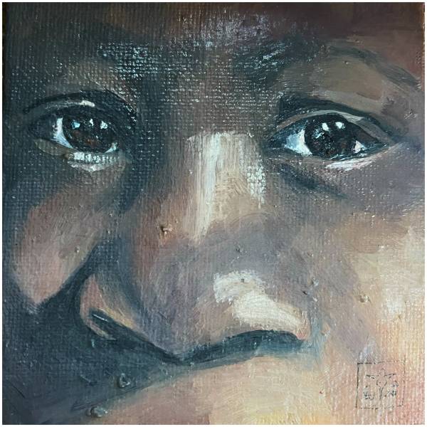 My drawings and paintings: a passion for the face