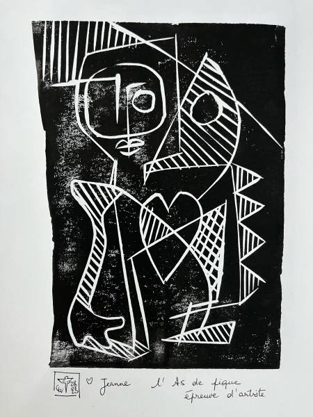 Linogravure: Examples of Achievements.