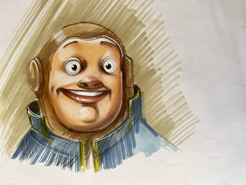 My drawings and paintings: a passion for the face