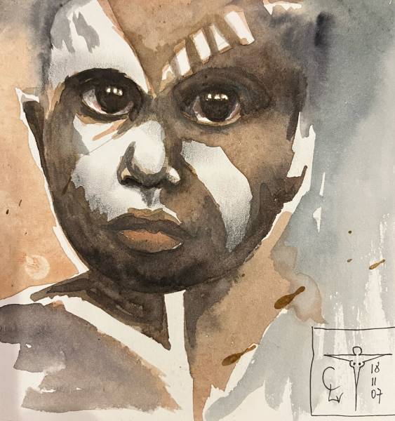 My drawings and paintings: a passion for the face