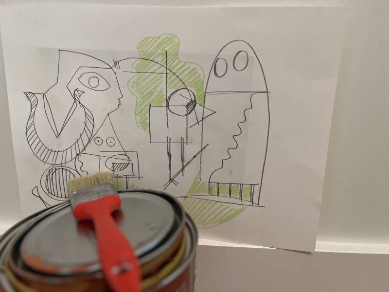 Custom Wall Murals – Painting & Ceramic Creations