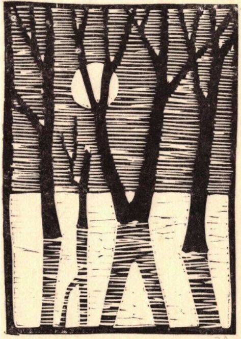 Linogravure: Examples of Achievements.